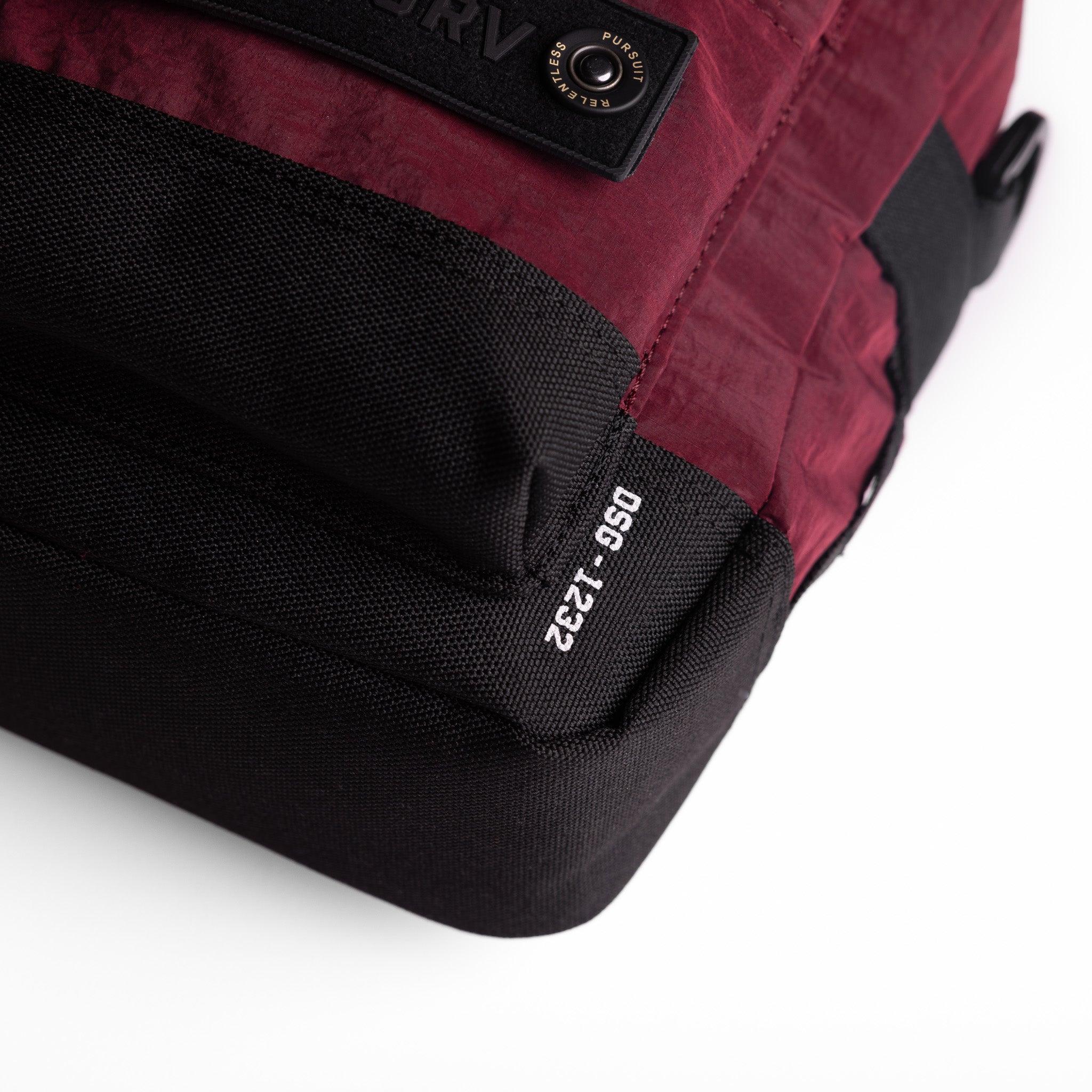1232. Ripstop Shoulder Bag - Crimson Product Image