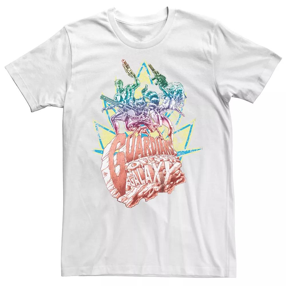 Men's Marvel Guardians Of The Galaxy Colorful Groupshot Graphic Tee,  Product Image