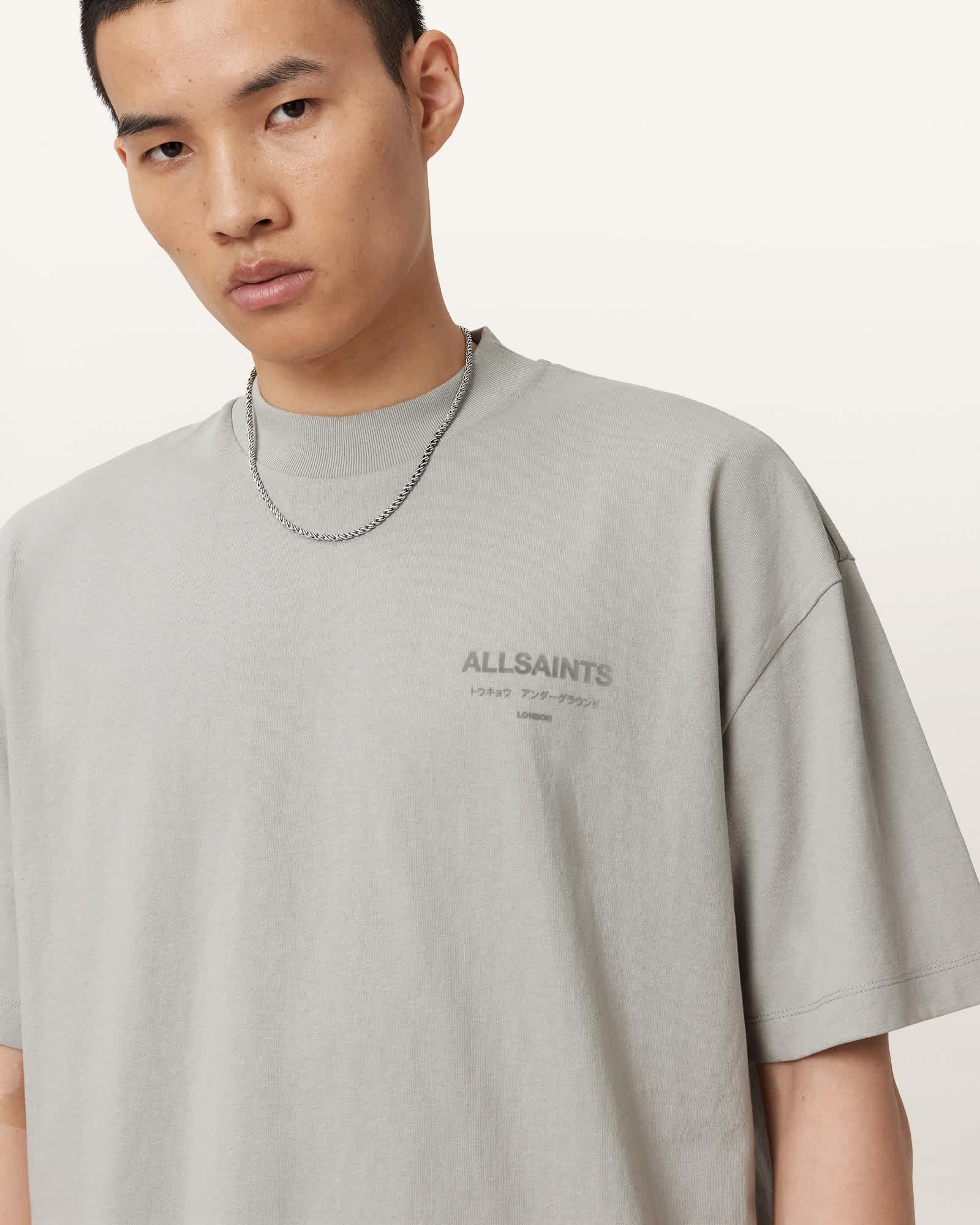 Xander Flocked Logo Oversized T-Shirt Product Image