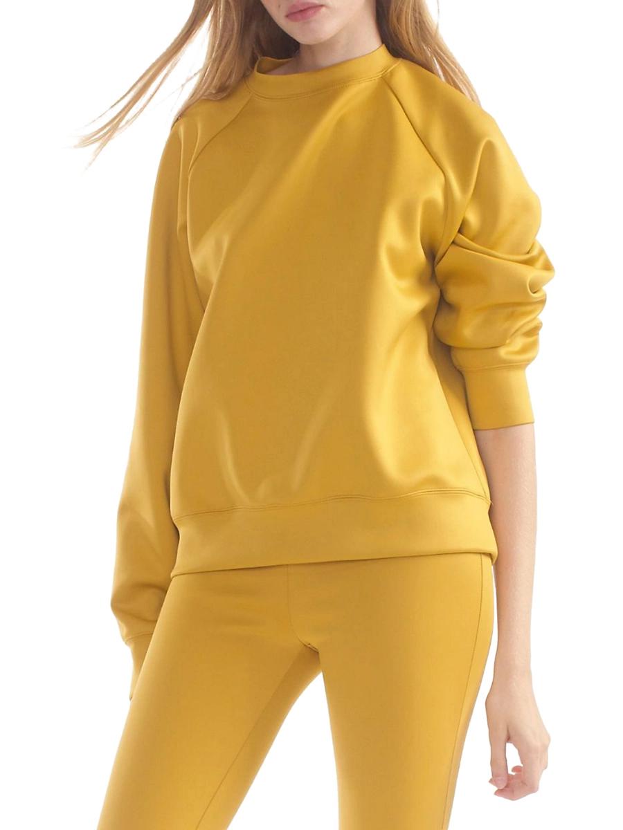 Womens Crewneck Relaxed-Fit Sweatshirt Product Image