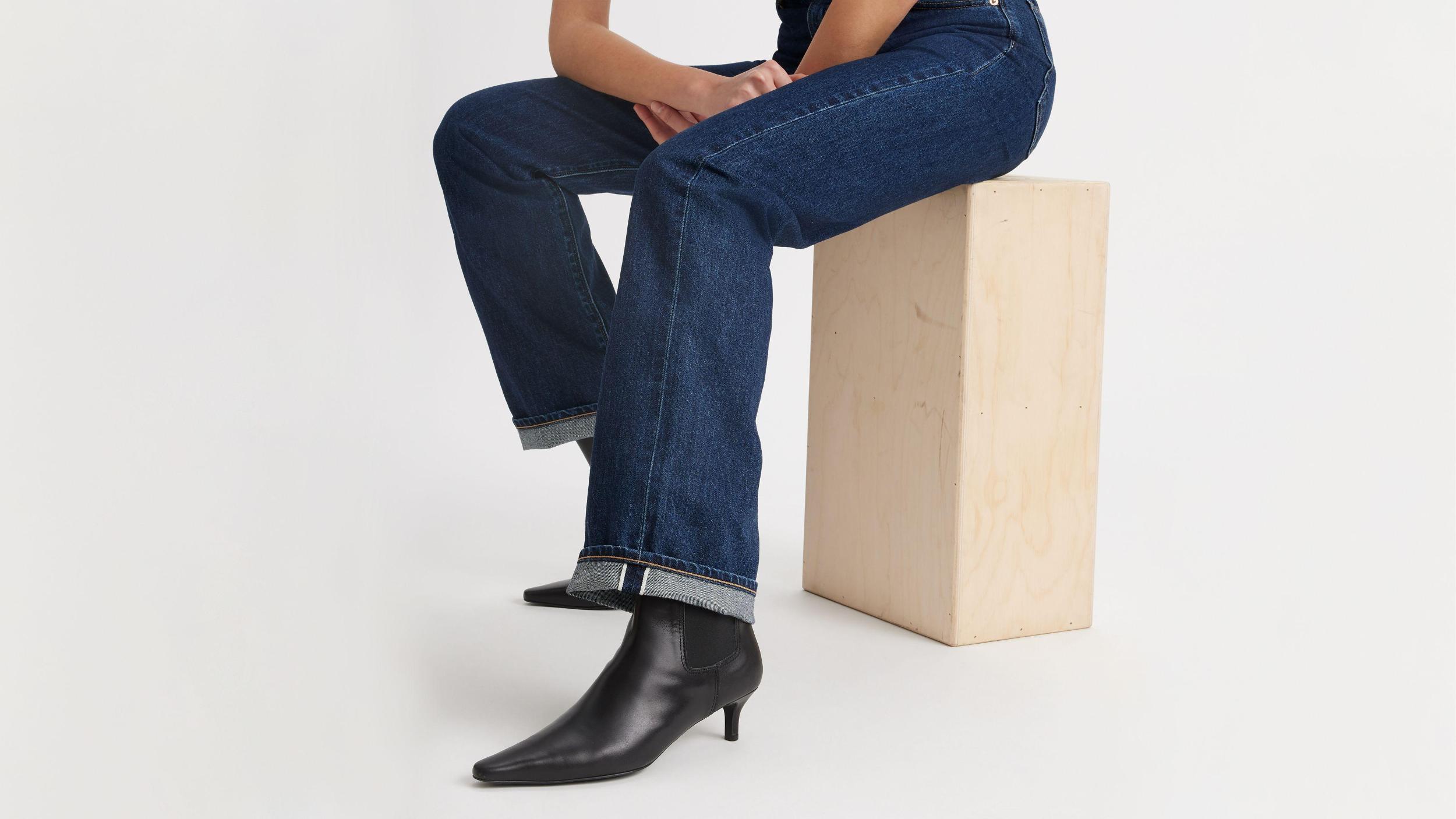 Japanese Selvedge Plank Straight Fit Women's Jeans Product Image