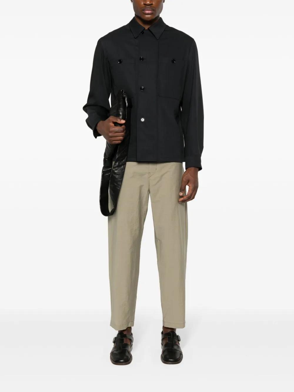 military-inspired overshirt Product Image