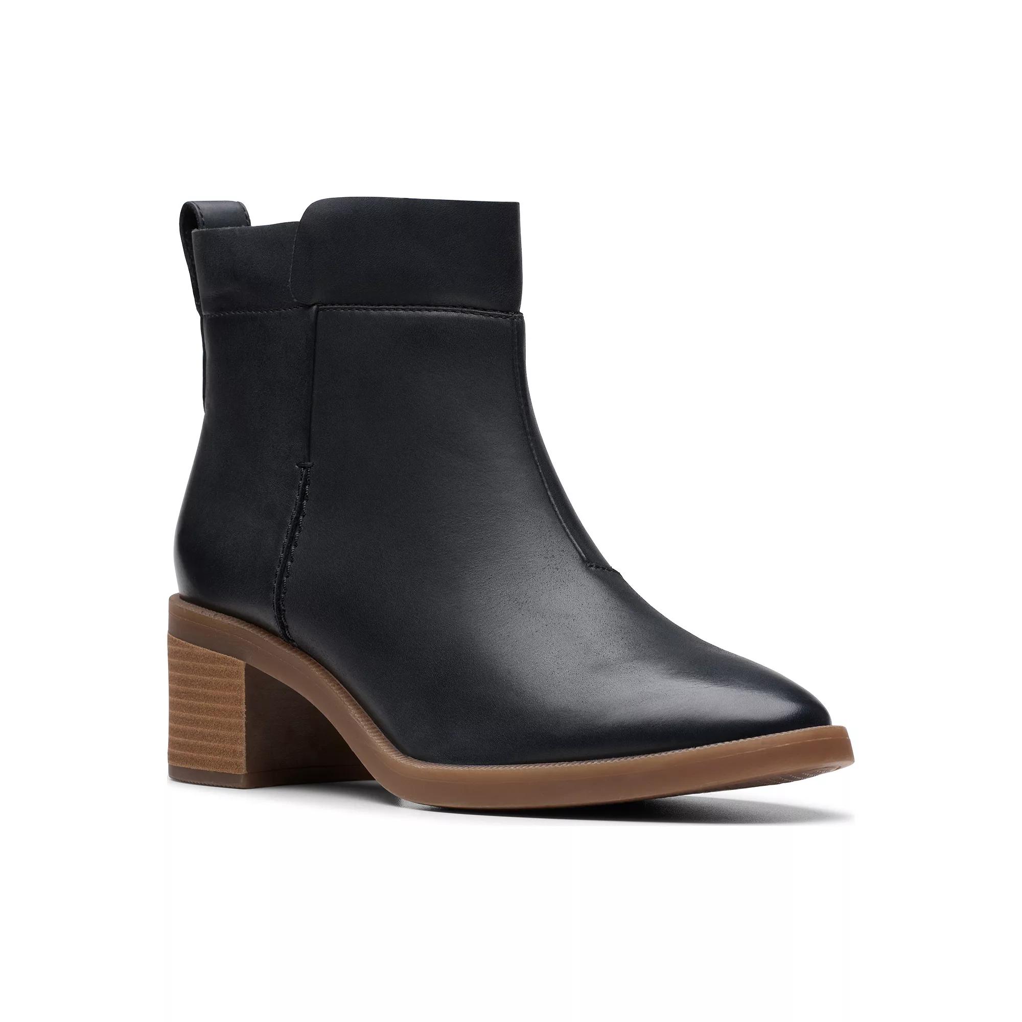 Clarks® Lileigh Charm Women's Leather Ankle Boots,  Product Image