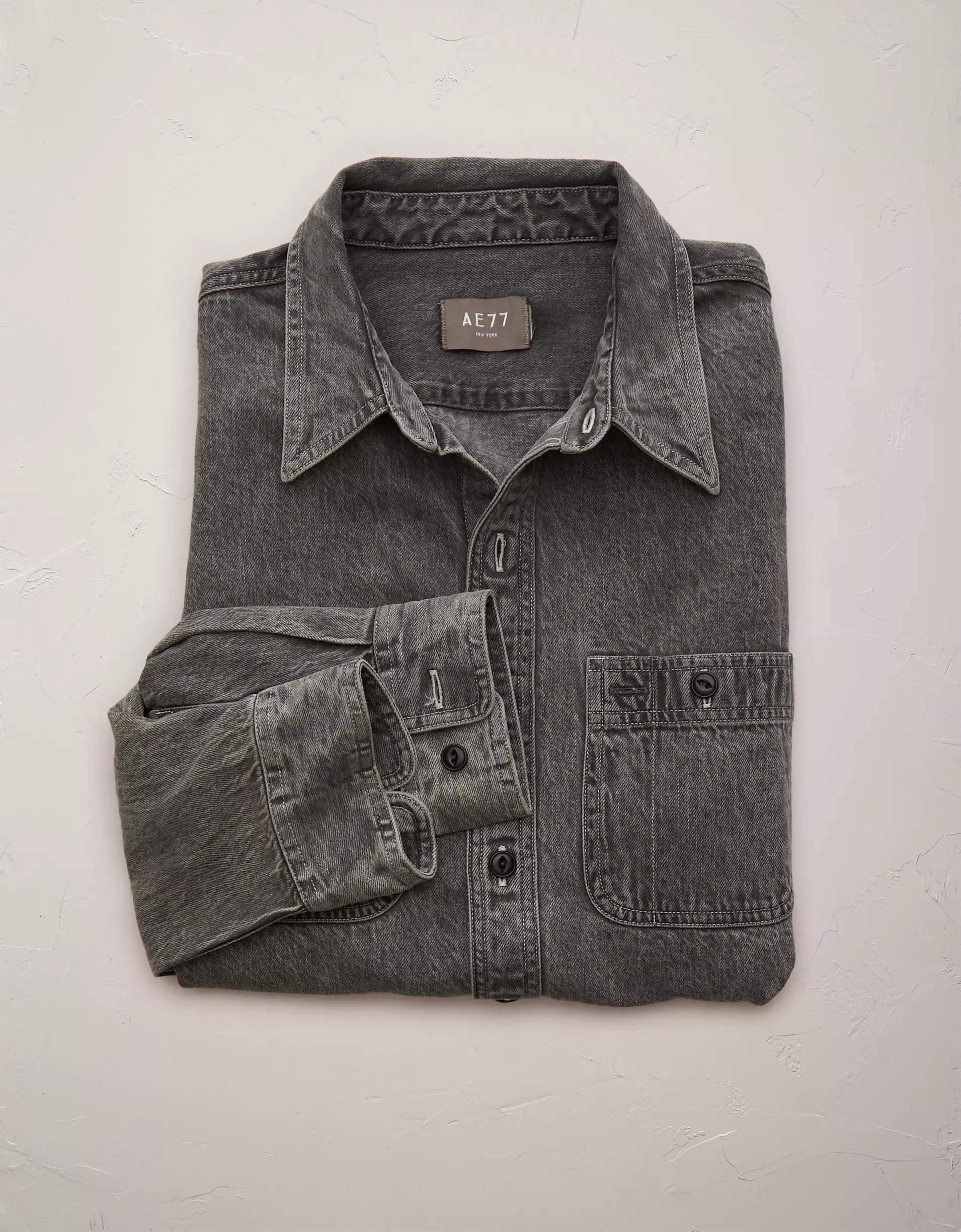 AE77 Premium Denim Workshirt Product Image