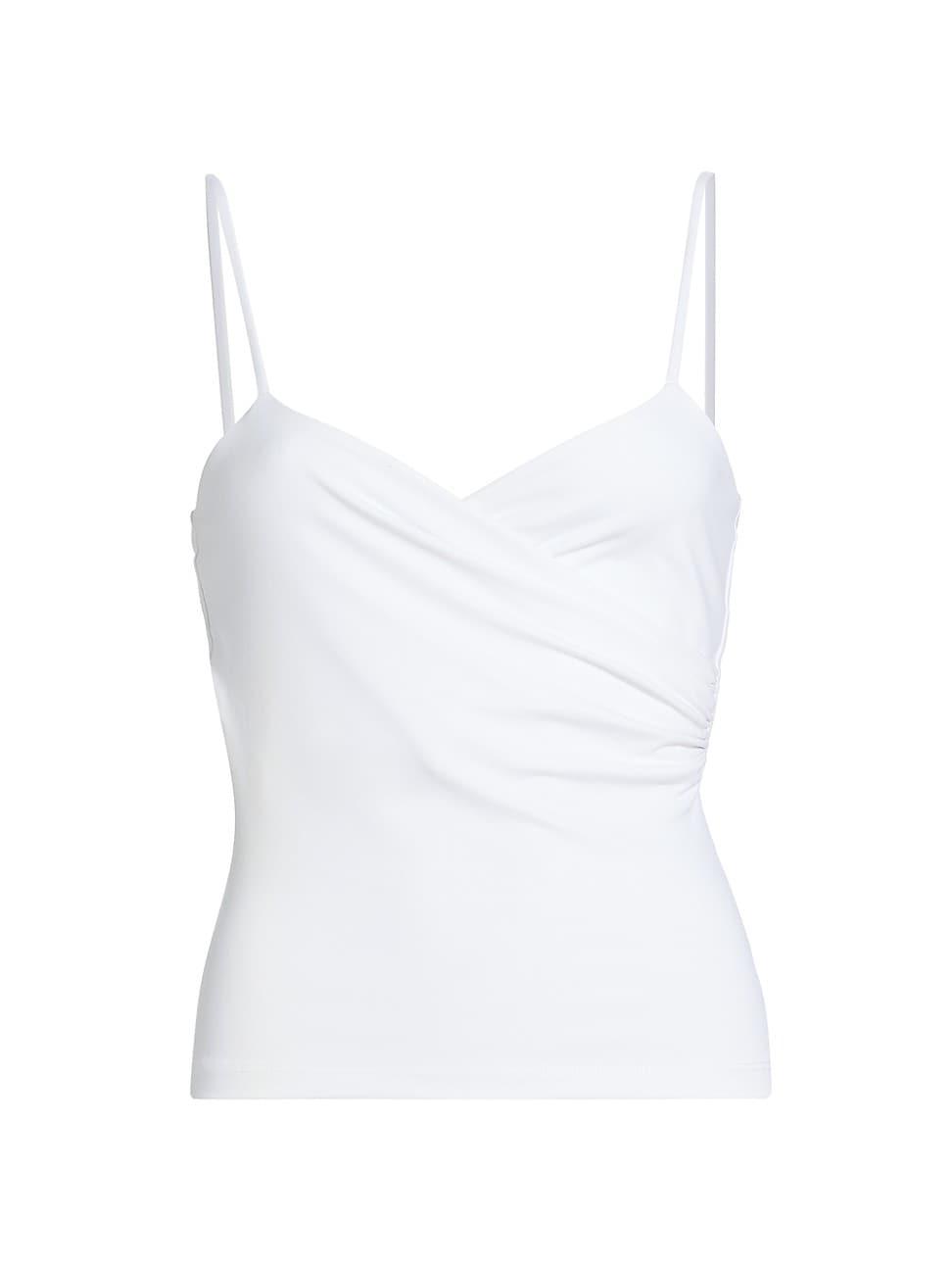 Womens Surplice Wrap Top Product Image