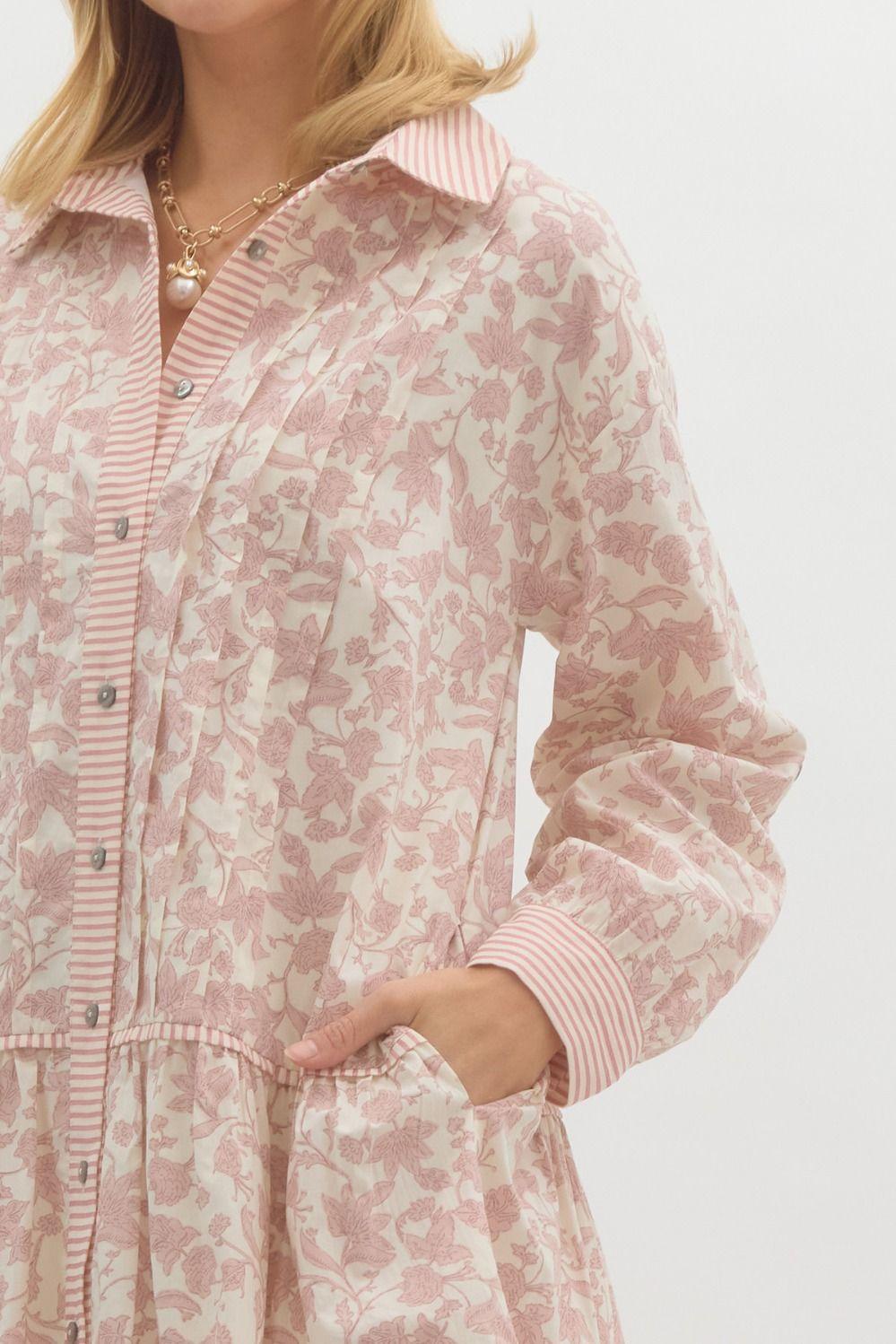 Sunday Rosè Mini Dress Product Image