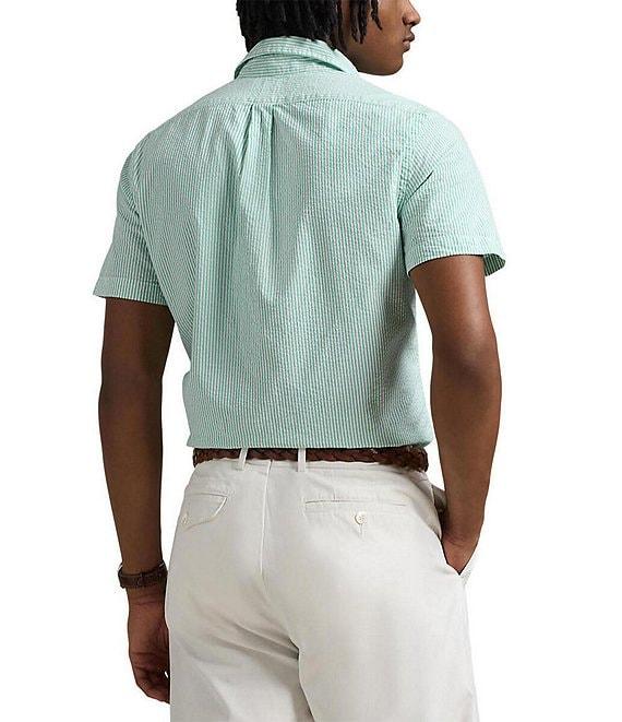 Polo Ralph Lauren RL Prepster Classic Fit Seersucker Short Sleeve Woven Shirt Product Image