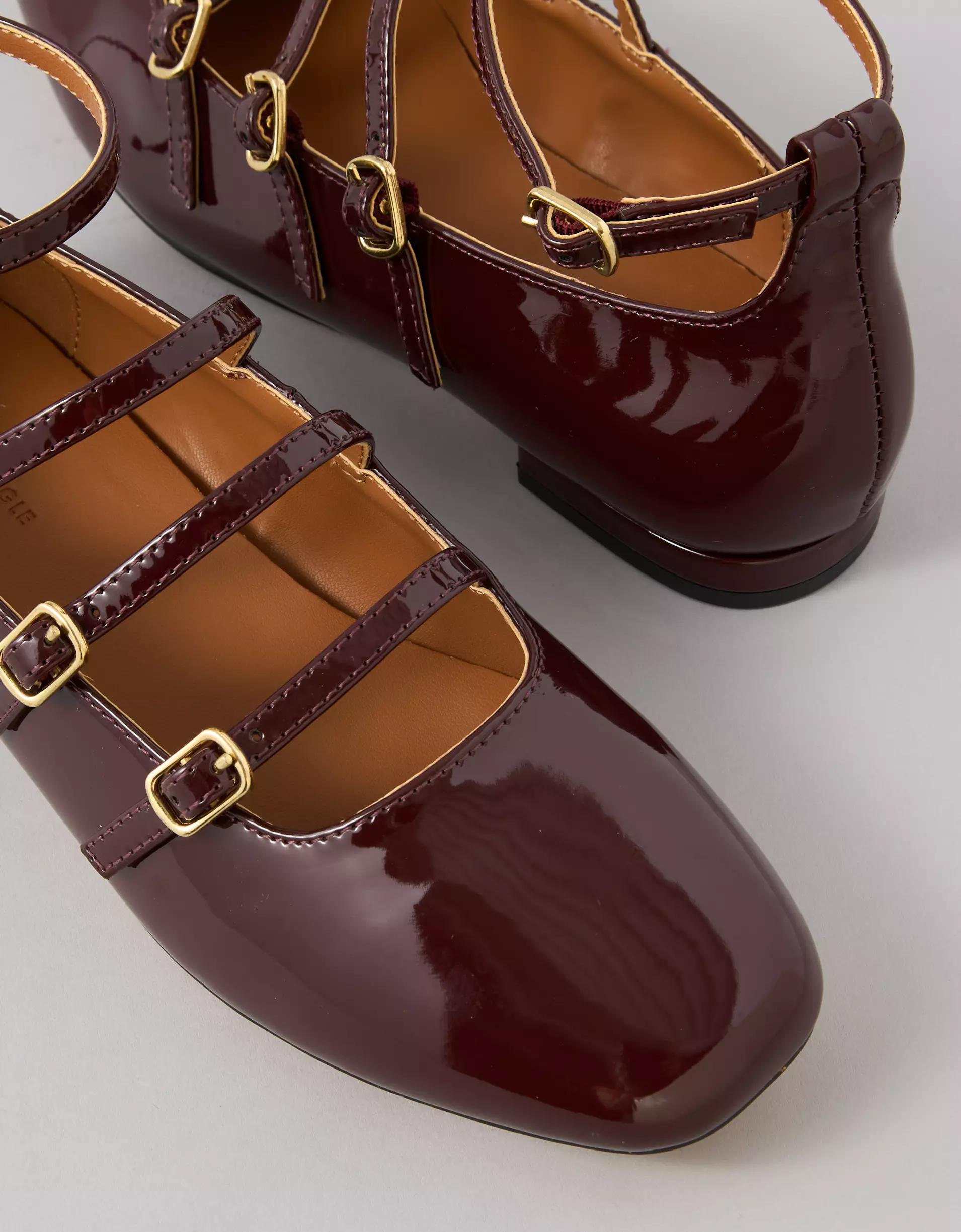 AE Multi-Strap Mary Jane Flat Product Image