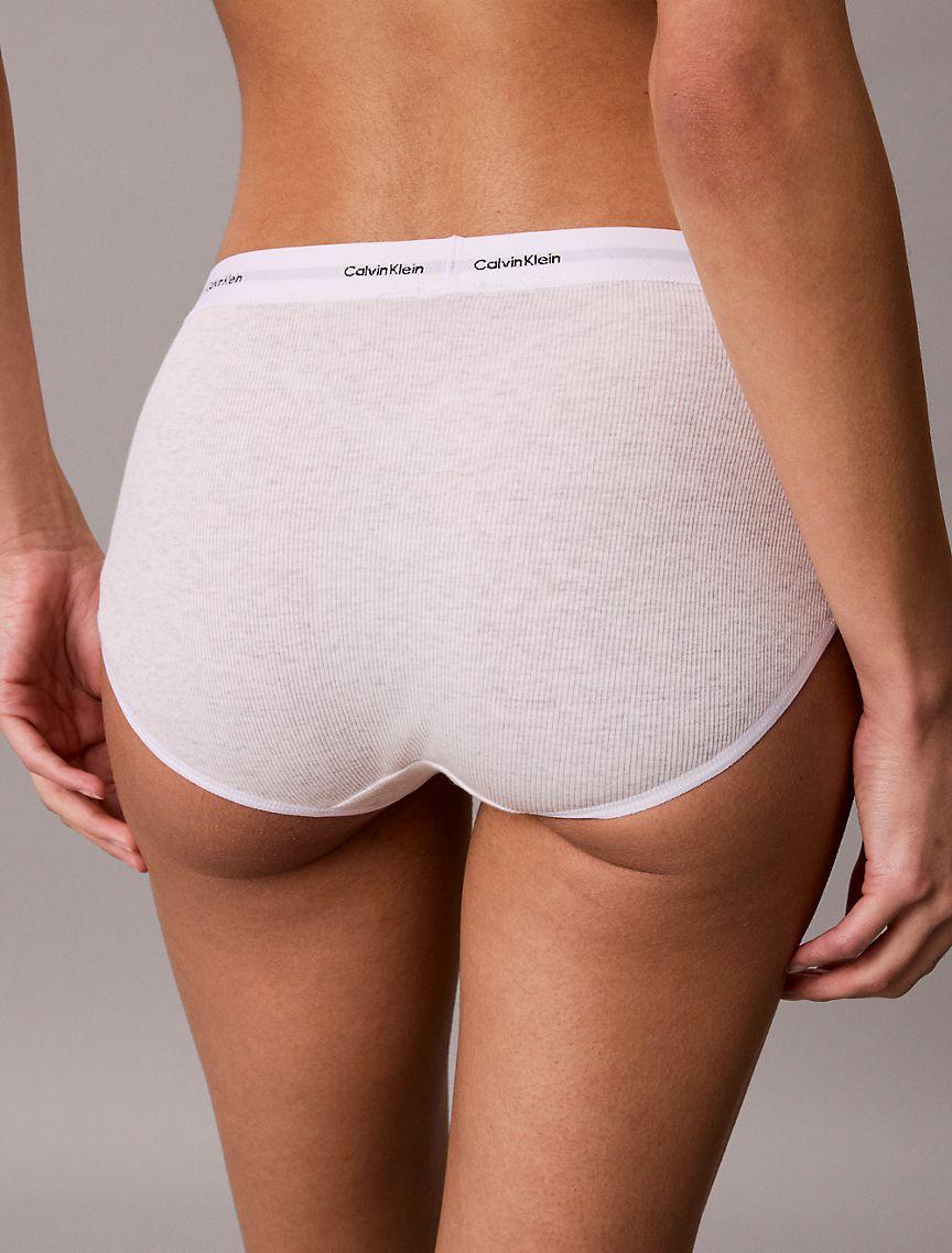 Cotton Stretch Rib Hipster Product Image