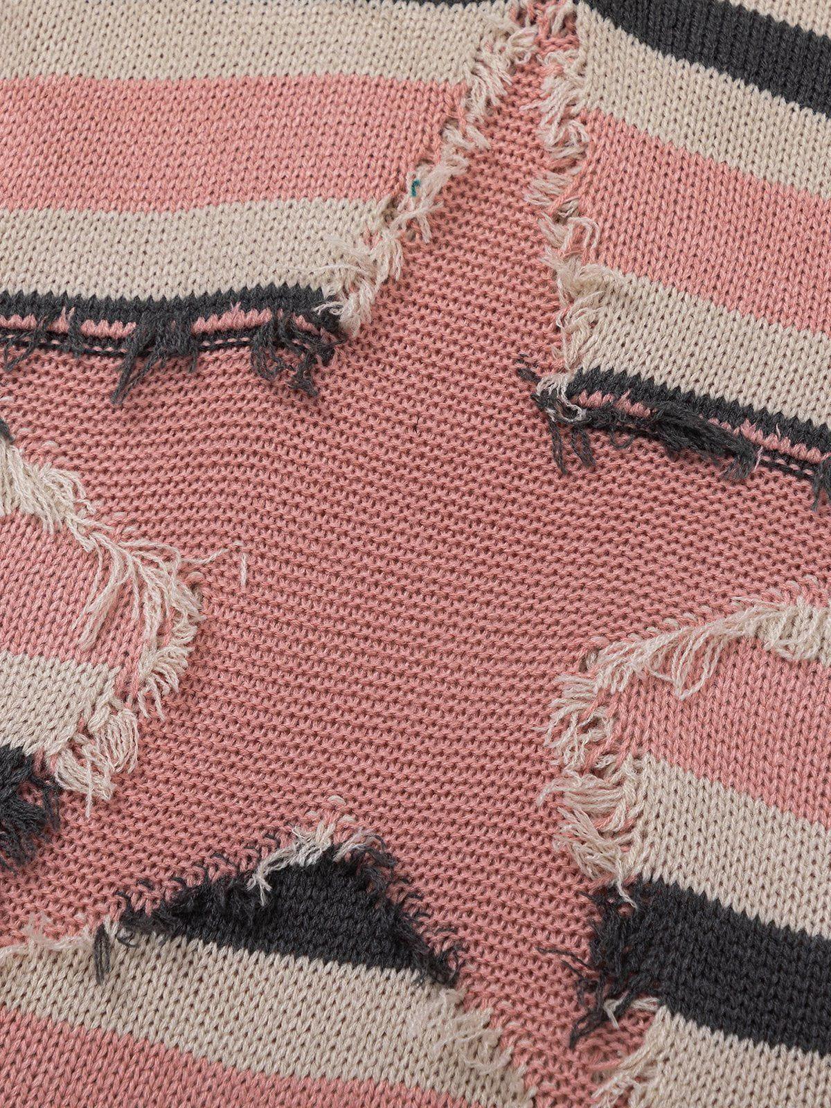 Aelfric Eden Star Stripe V-Neck Sweater Vest Product Image