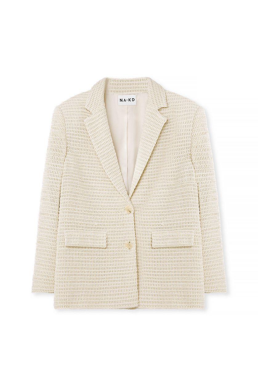 Crochet Oversized Blazer Product Image