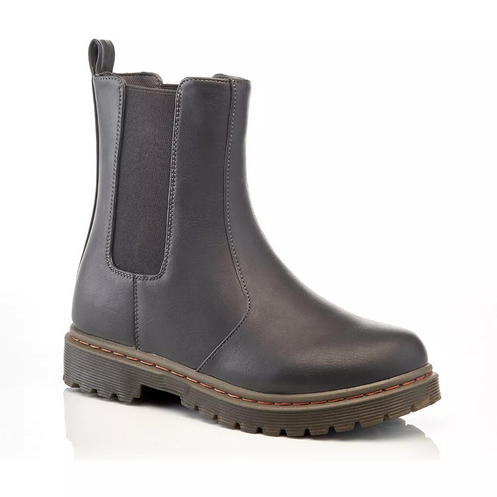 Henry Ferrera Charm-906 Women's Chelsea Boots, Size: 7, Gray Product Image