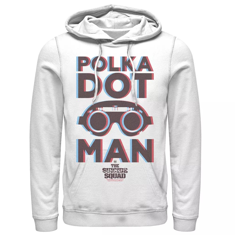 Men's The Suicide Squad Everybody Polka Hoodie, Boy's, Size: Large, White Product Image