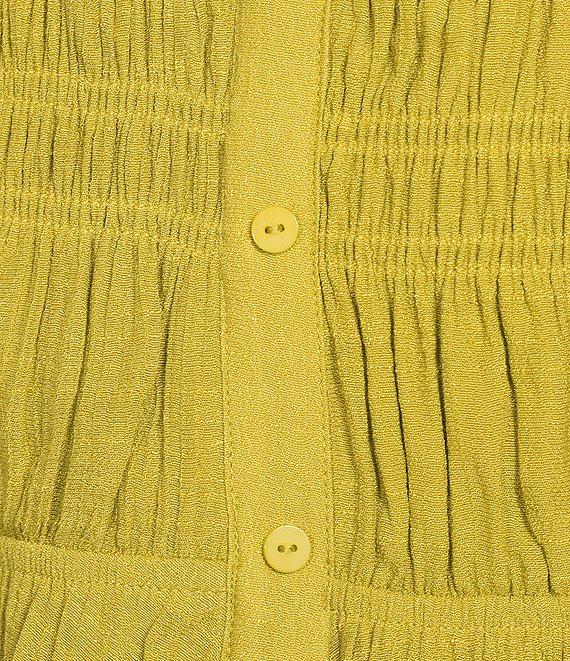 Lucy Paris Malvina Square Neck Sleeveless Smocked Bodice Mini Dress Product Image