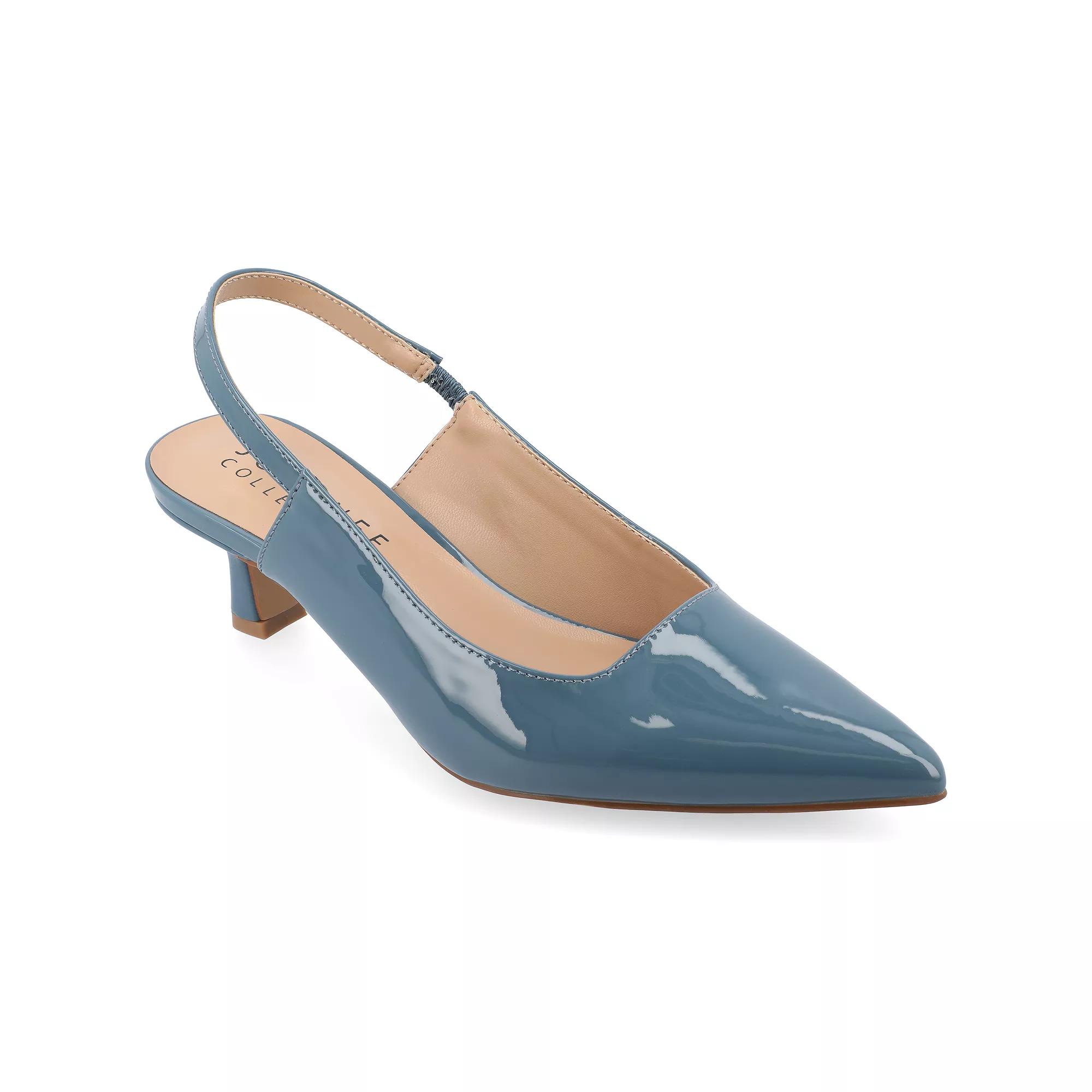 Journee Paulina Womens Slingback Heels Product Image