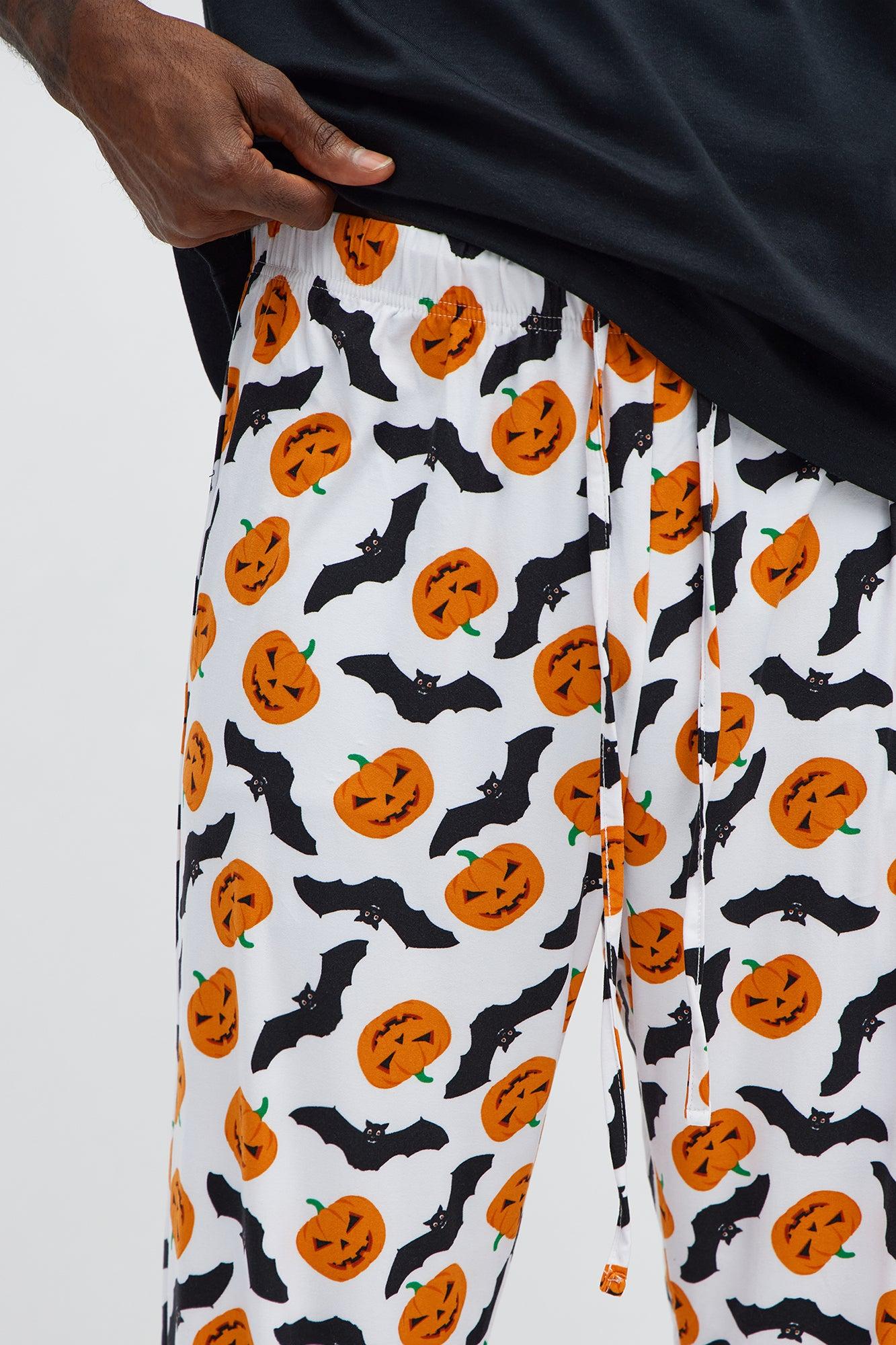 For The Fright Halloween Lounge Pants - White/combo Male Product Image