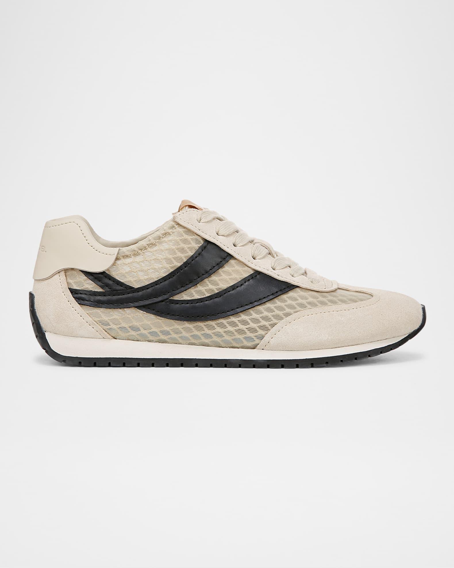 Oasis Net Leather Low-Top Sneakers Product Image
