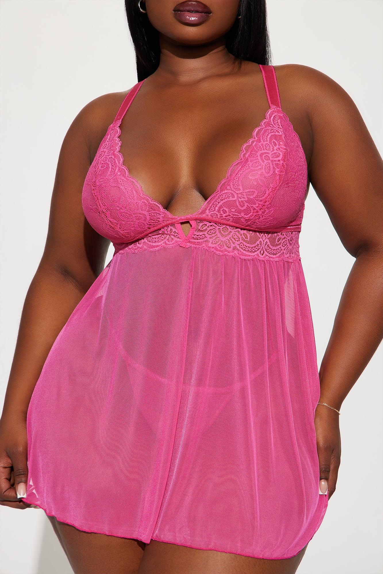 Always Be Mine Babydoll - Pink Product Image