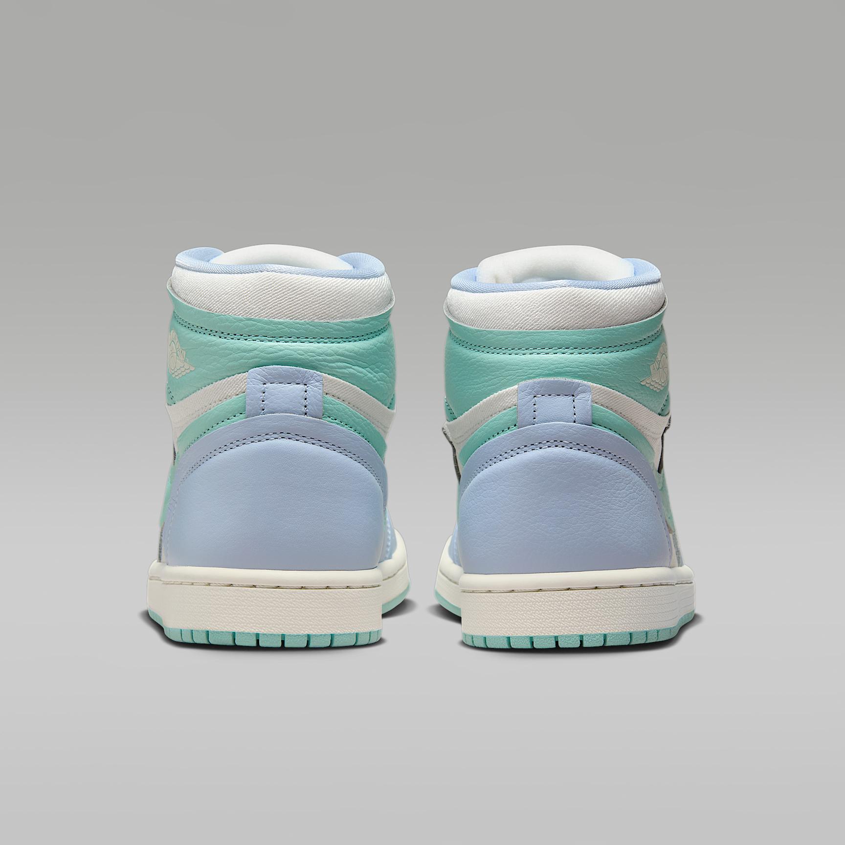 Jordan Womens Jordan Air Jordan 1 MM High - Womens Shoes Black/Grey Product Image