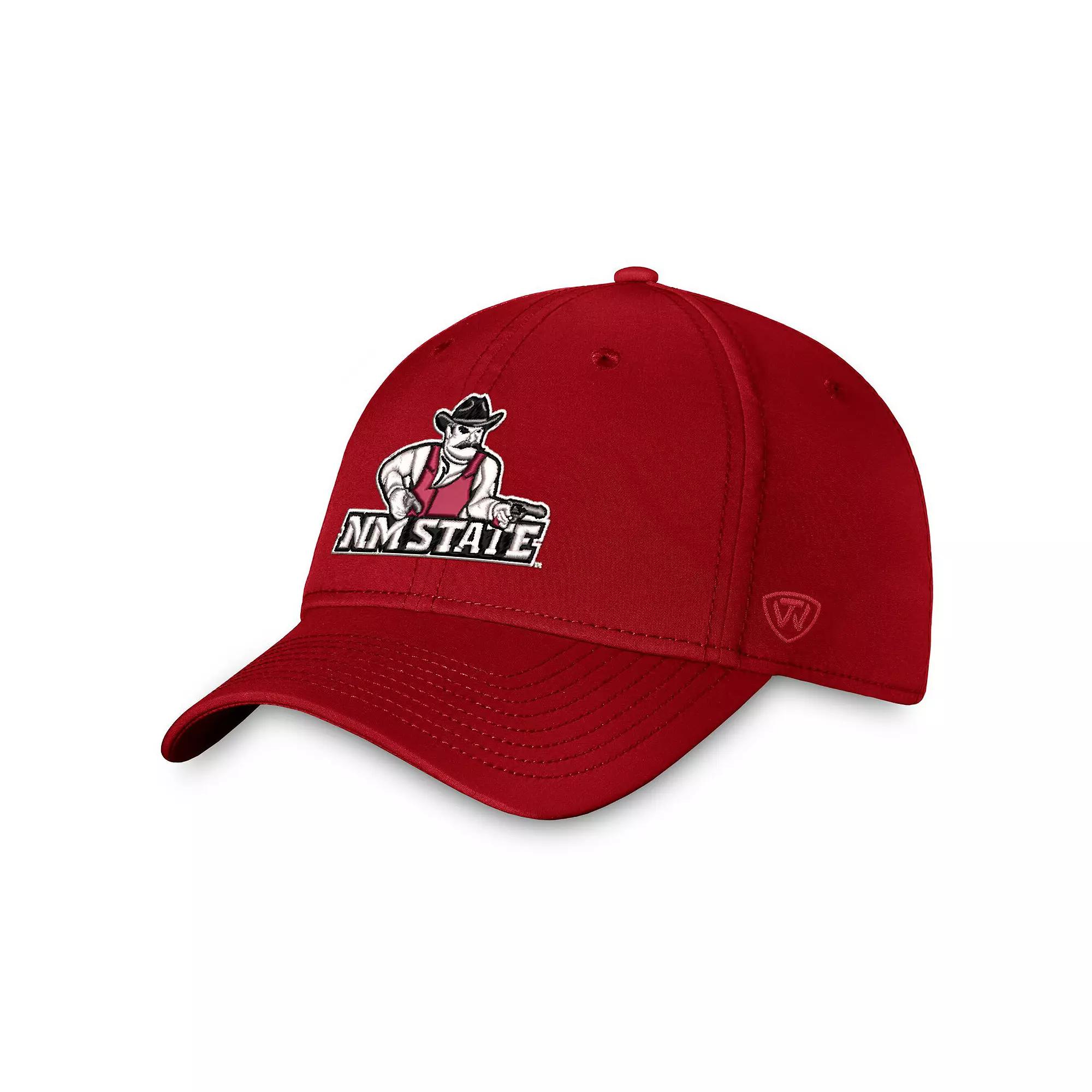 Men's Fanatics Branded Red New Jersey Devils Core Primary Logo Flex Hat,  Product Image