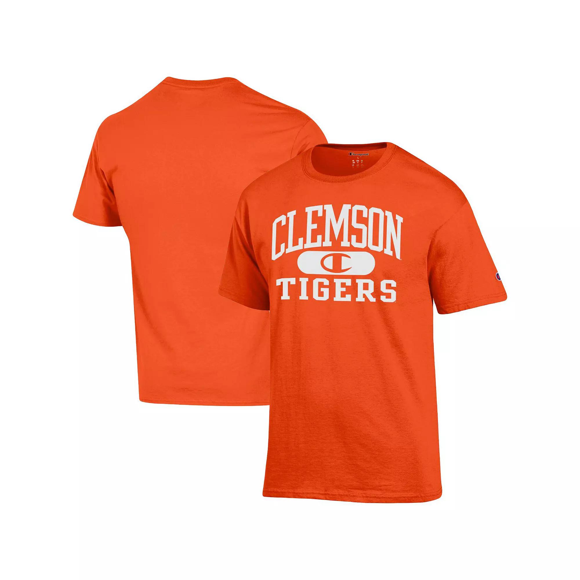 Men's Champion Orange Clemson Tigers Arch Pill T-Shirt,  Product Image