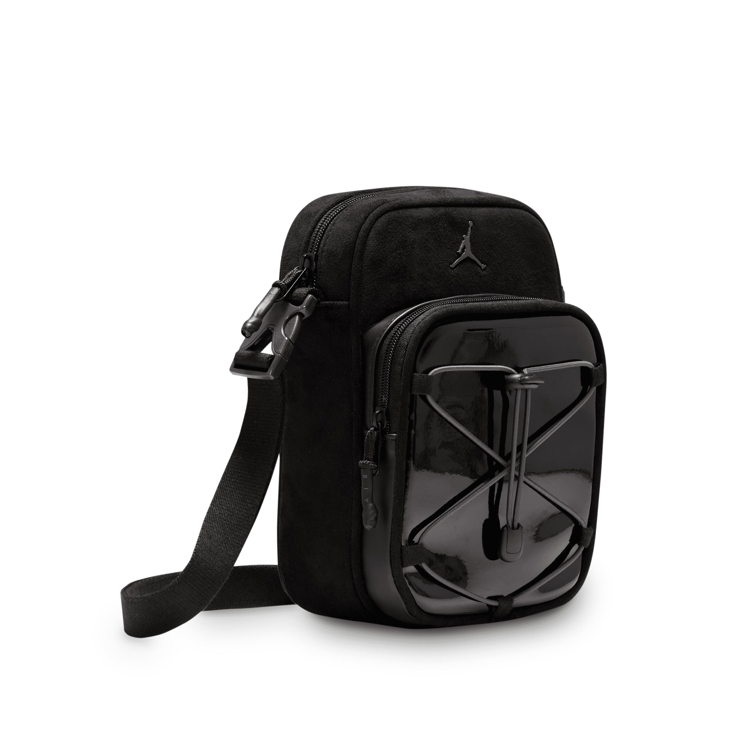 Jordan Jordan Retro Festival Bag - Adult Suede Black/Black Product Image