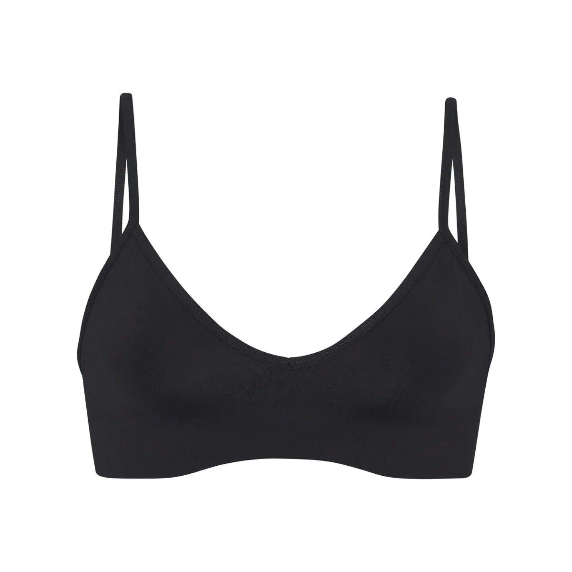 SOFT SMOOTHING SEAMLESS BRALETTE | ONYX Product Image