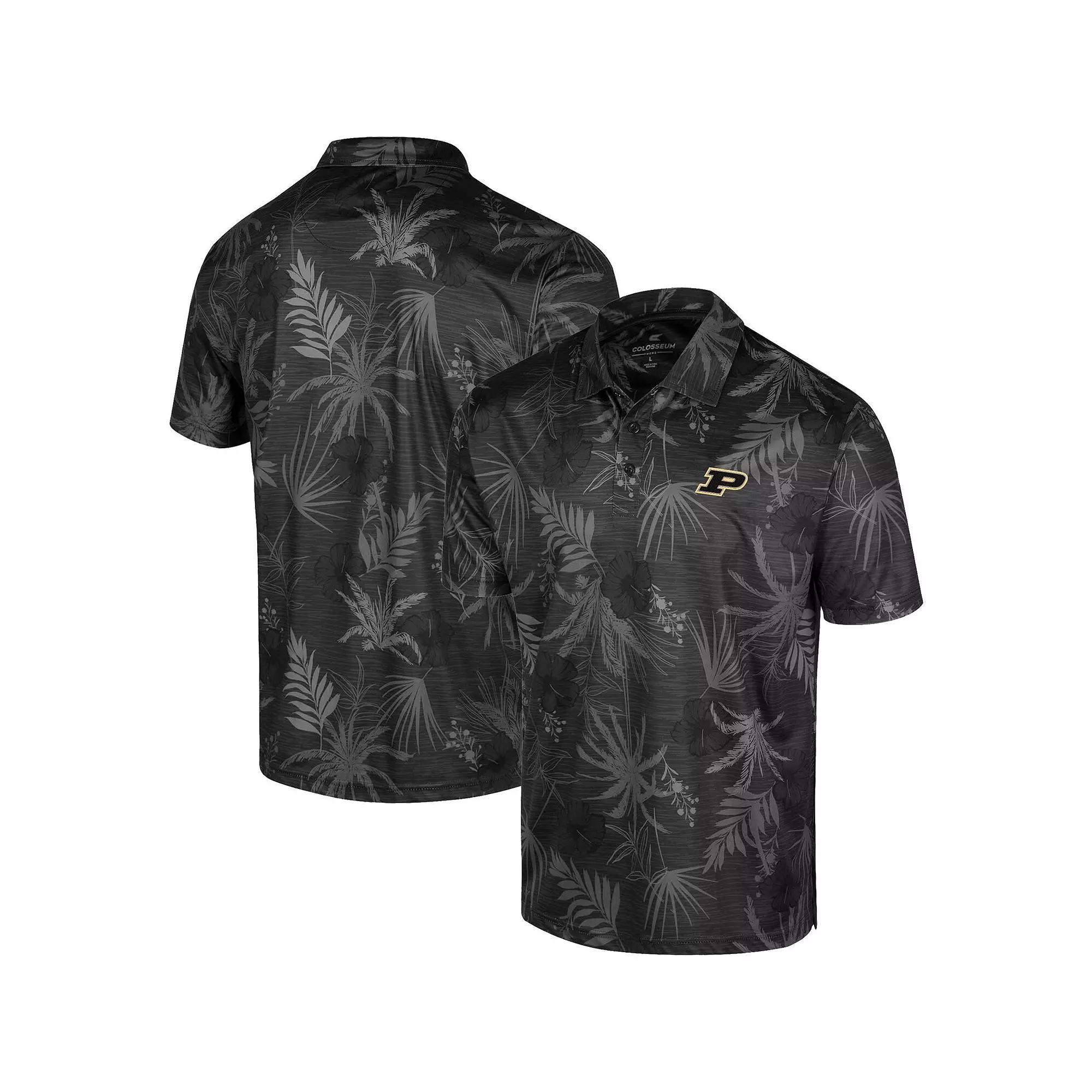 Men's Colosseum Red Maryland Terrapins Palms Team Polo,  Product Image
