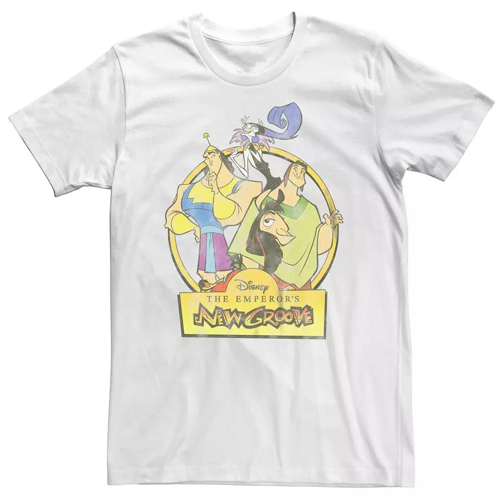 Disney's The Emperor's New Groove Big & Tall Group Shot Tee, Men's,  Product Image