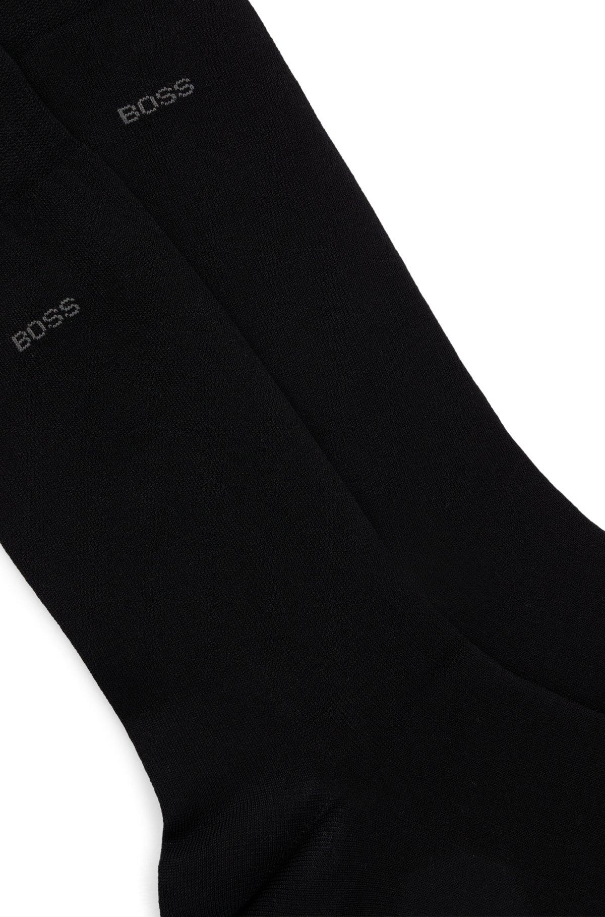 Two-pack of socks in an Egyptian-cotton blend Product Image