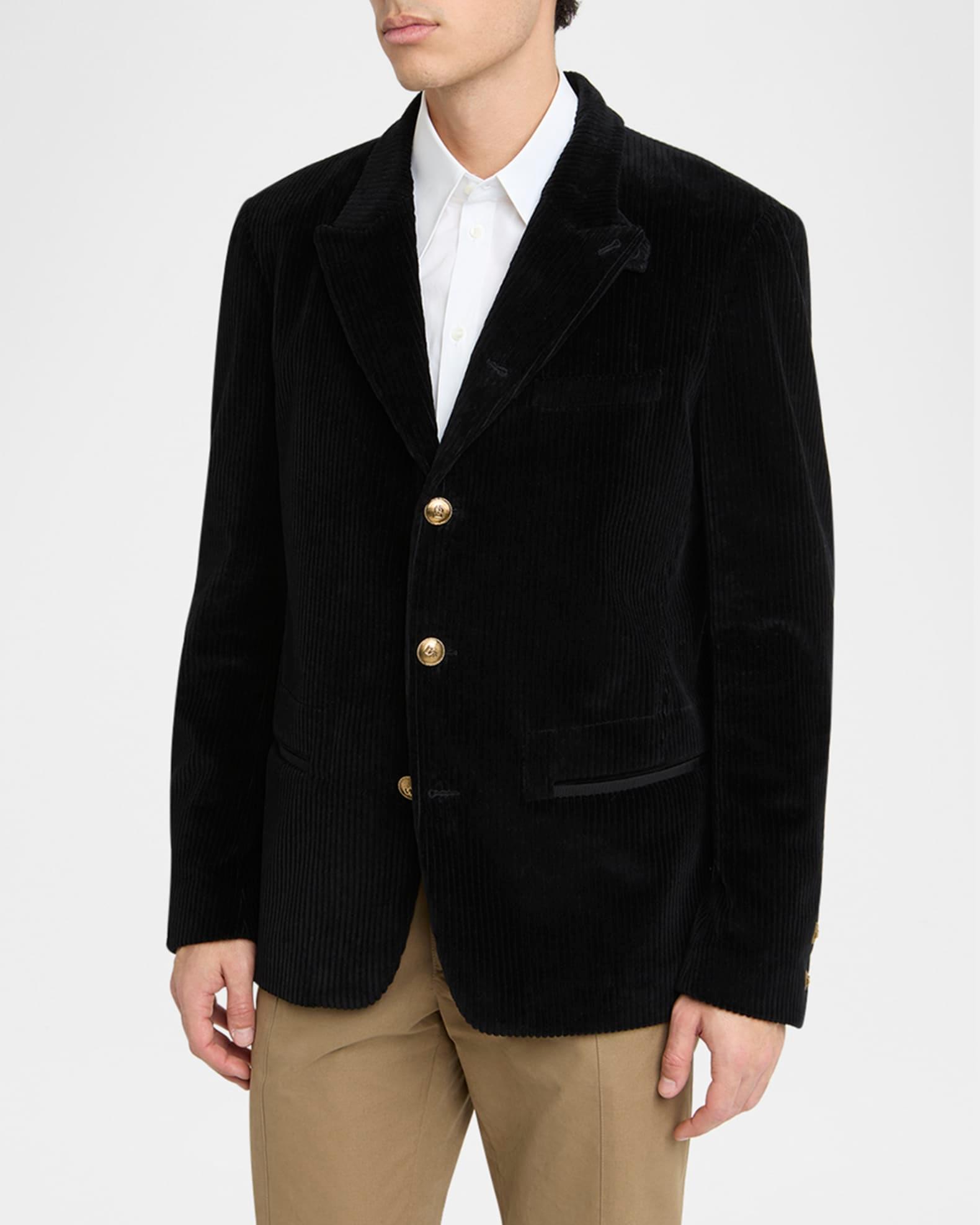 Men's Corduroy Peak Lapel Dinner Jacket Product Image