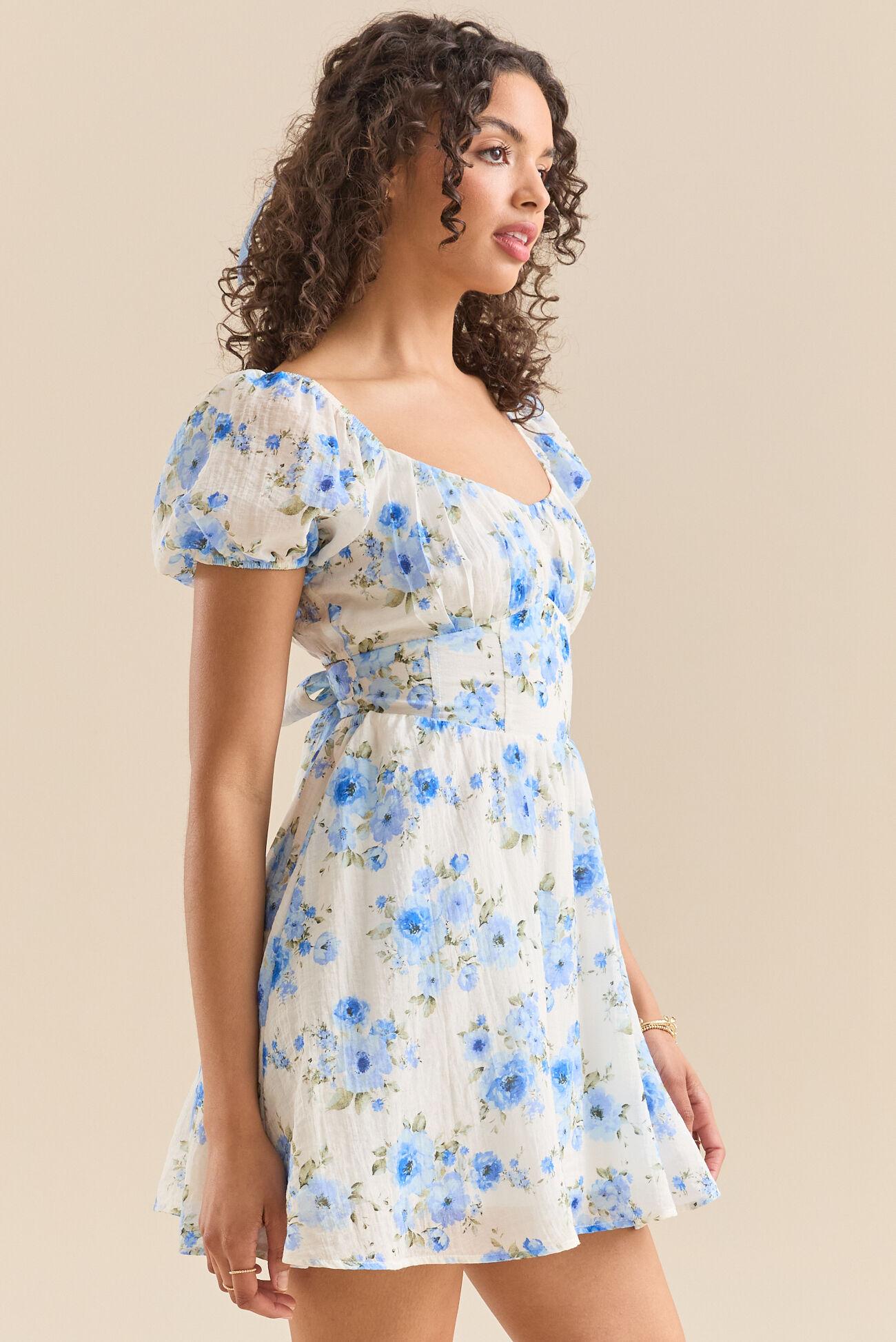 Jessy Floral Babydoll Dress Product Image