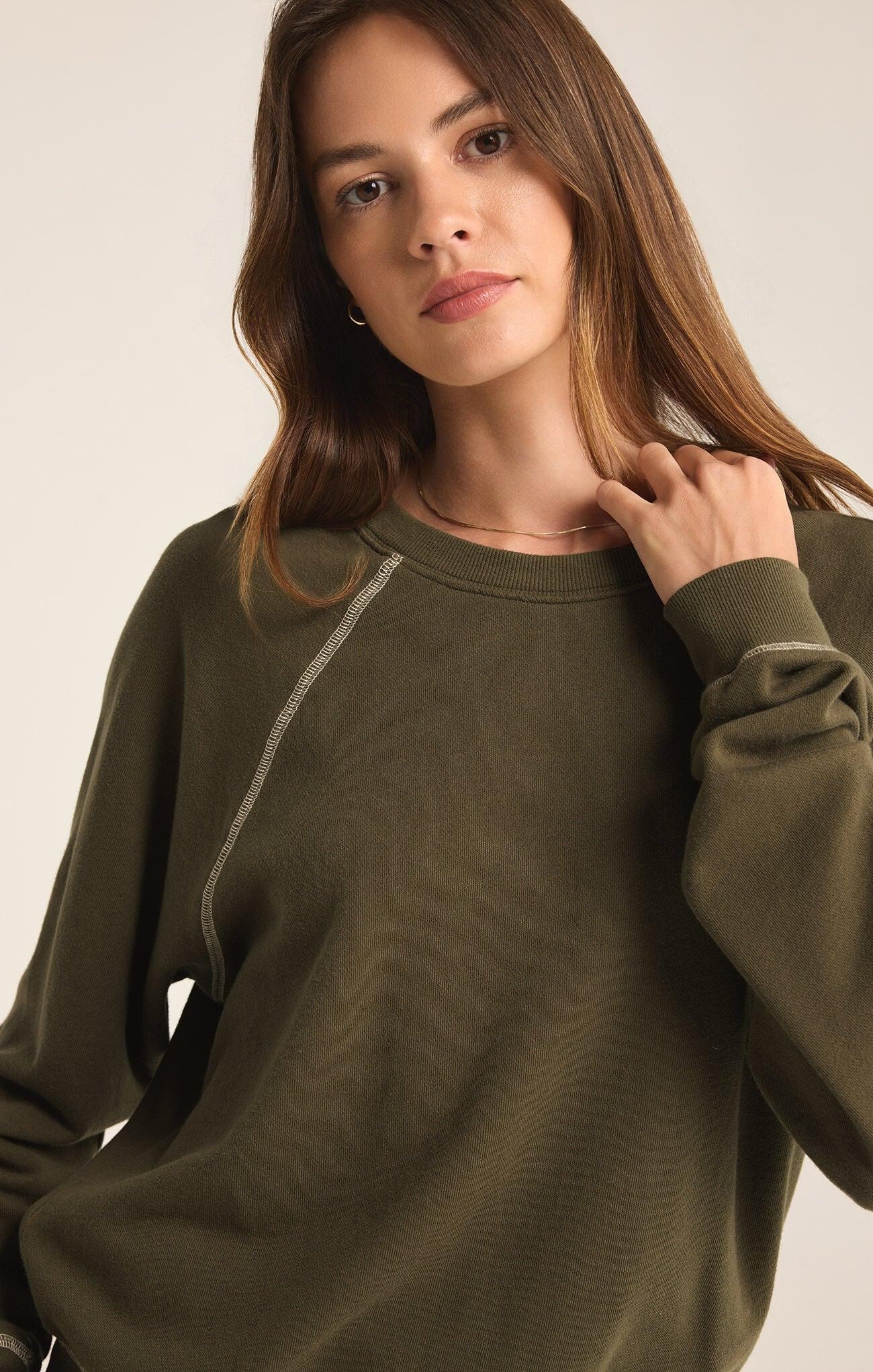 Saldana French Terry Sweatshirt Product Image