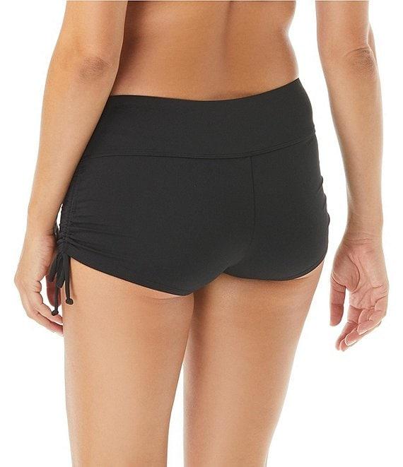 Beach House Solid Blake Adjustable Side Tie Swim Short Bottom Product Image