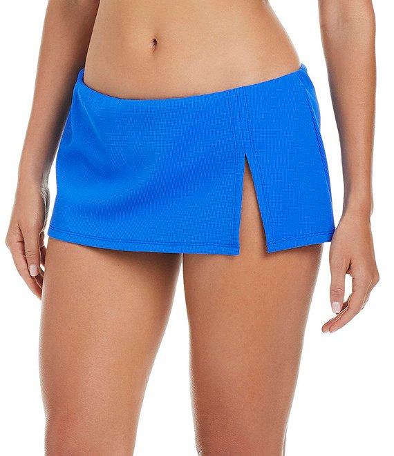 Bleu Rod Beattie Piq Ole Skirted Hipster Swim Bottom Product Image