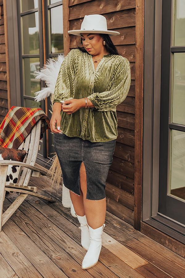 Martini Mixer Velvet Button Up Curves Product Image