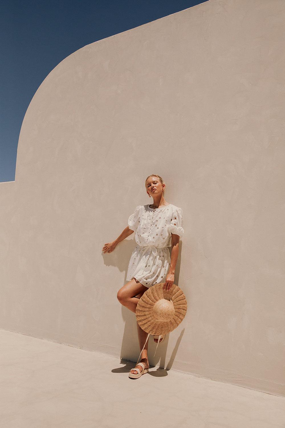 Jayde Dress - Cutwork Product Image