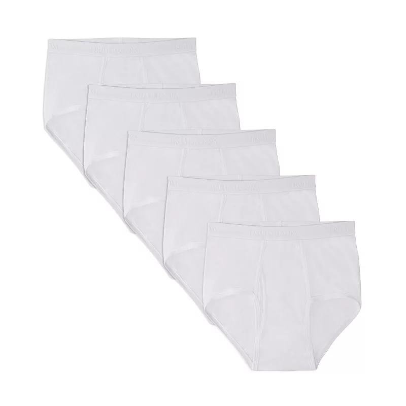 Men's Fruit of the Loom® 6-Pack Premium Briefs Set, Size: XL, White Product Image