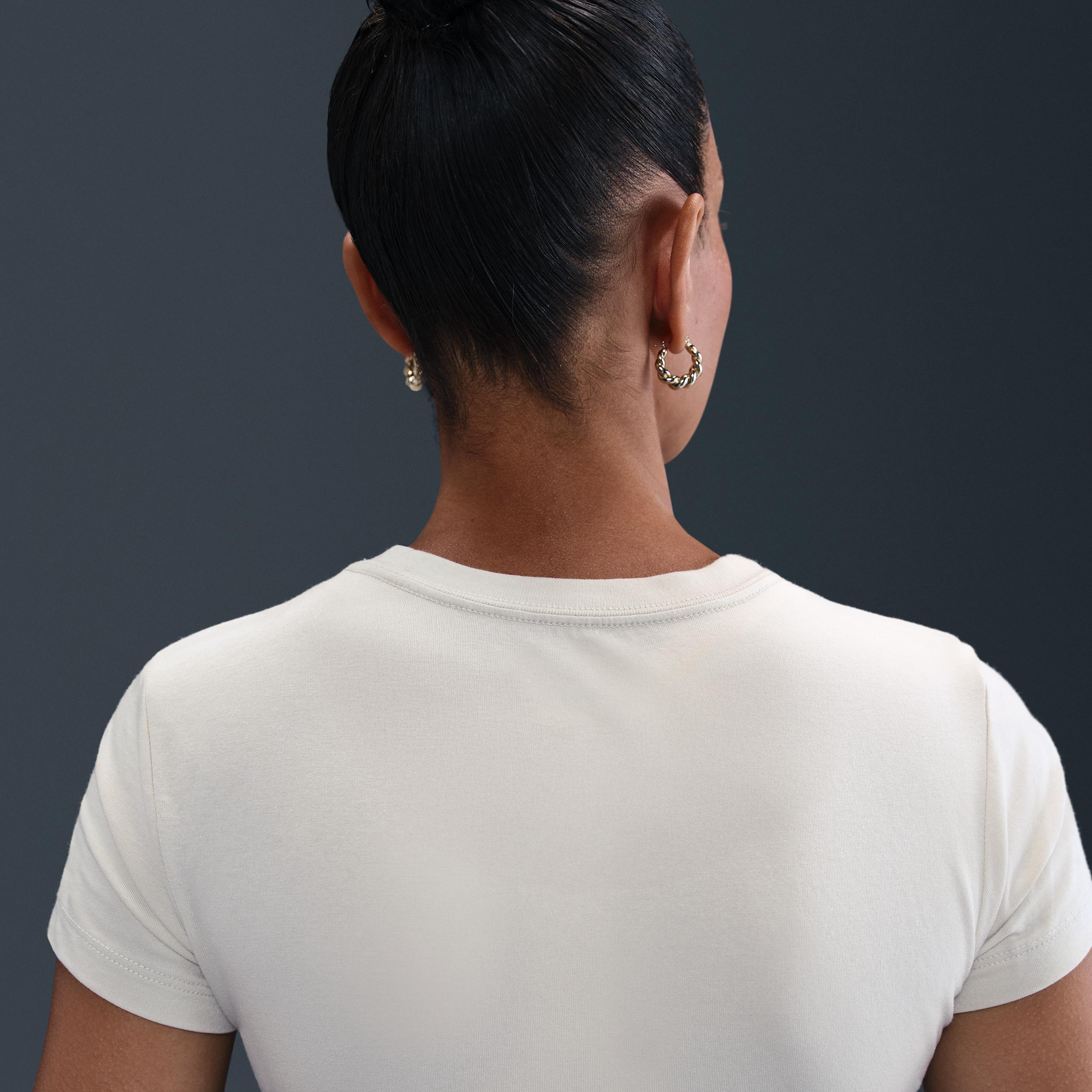 Womens Nike Sportswear Chill Knit T-Shirt | FV5508-410 Product Image