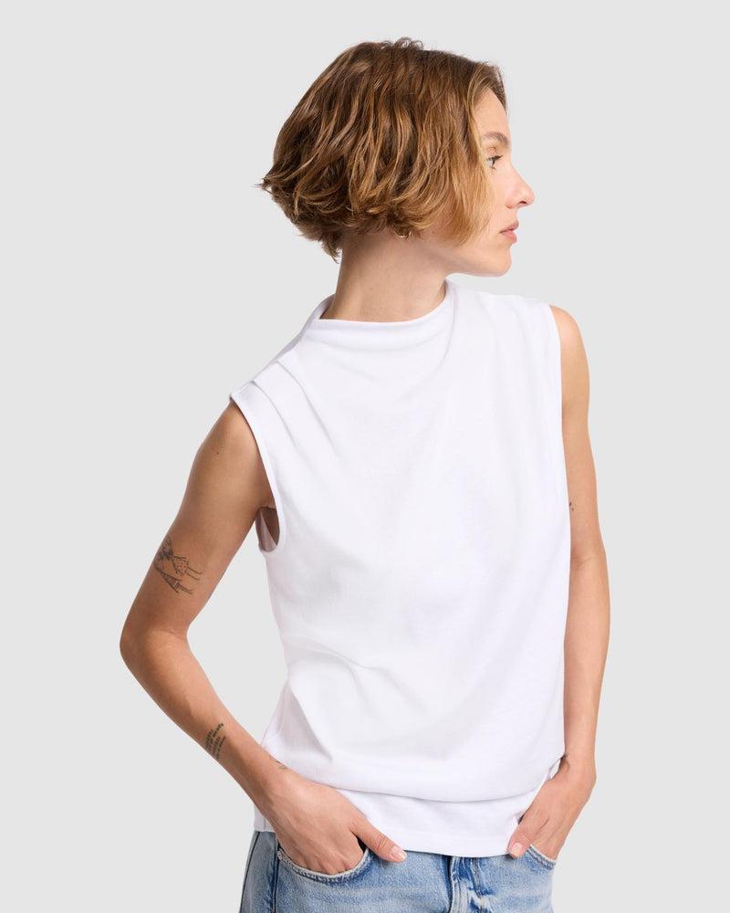 High Neck Draped Top Product Image