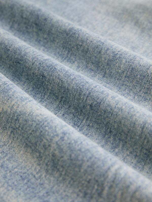 Men's Washed Multi Pocket Cargo Jeans Product Image