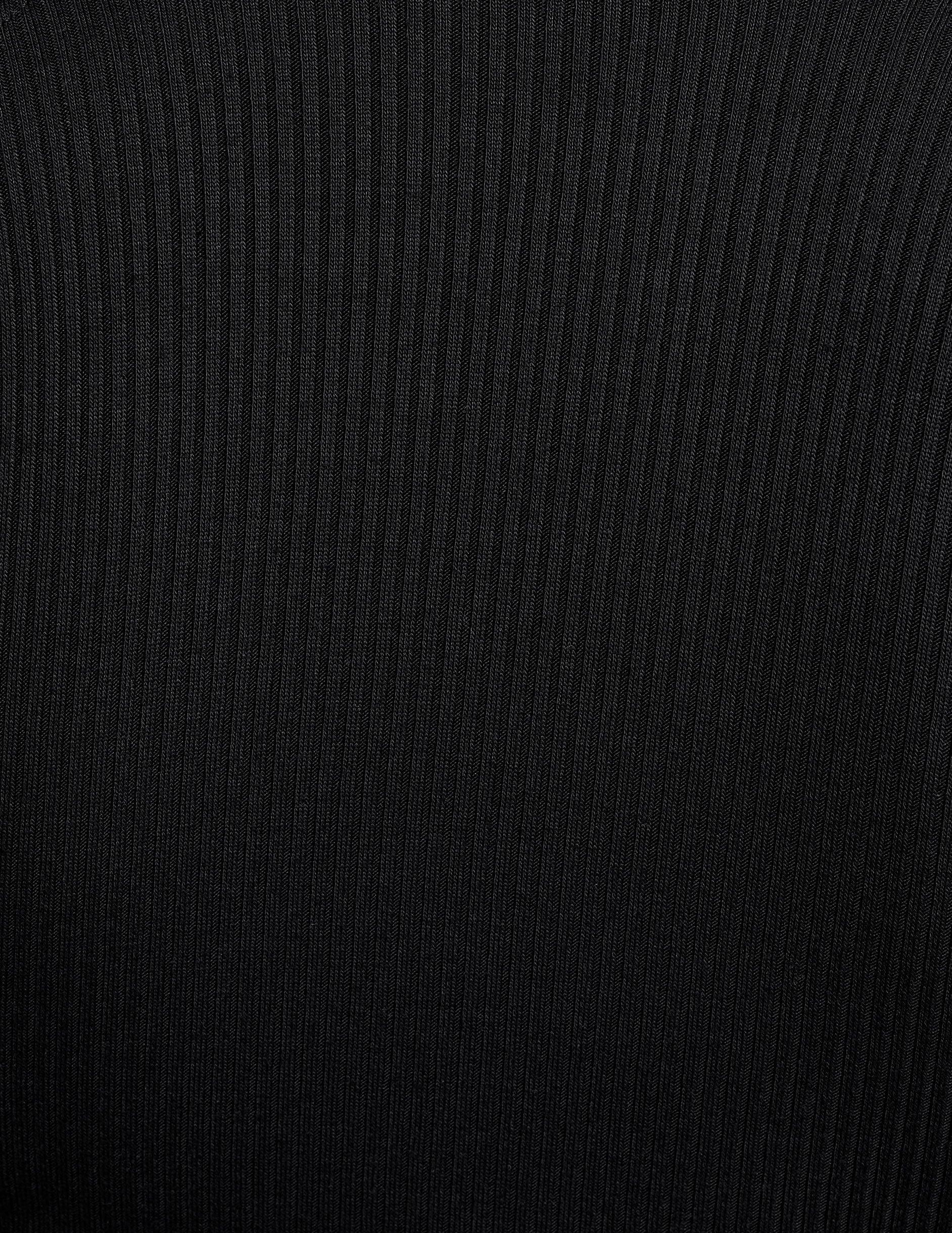 Contours Mock Neck Cropped Top Product Image