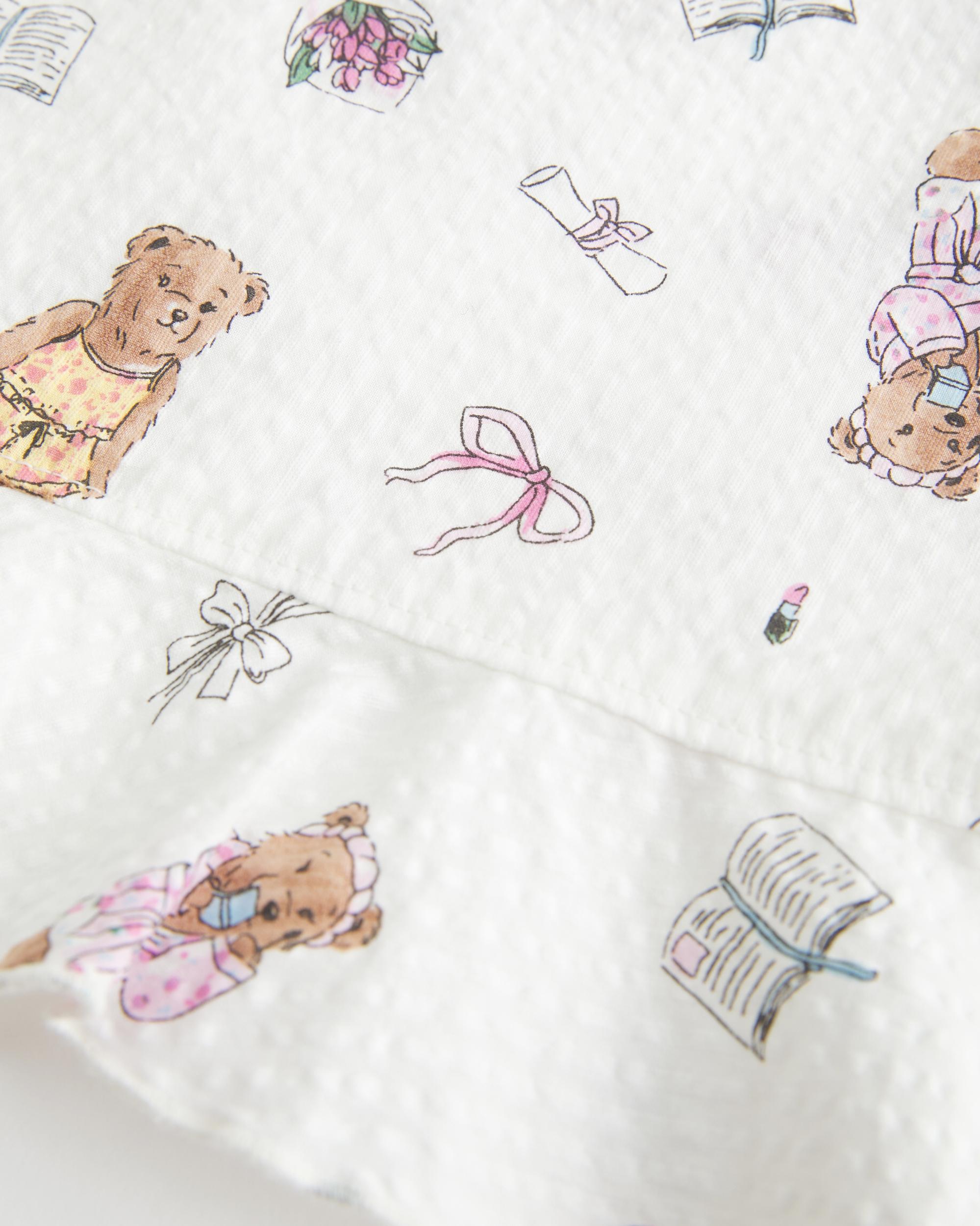 Ruffle Seersucker Sleep Tank Product Image