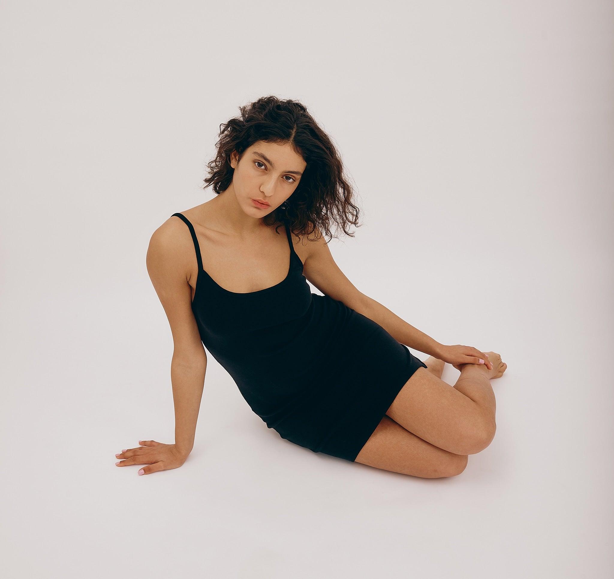 Soft Knit Slip Dress Product Image