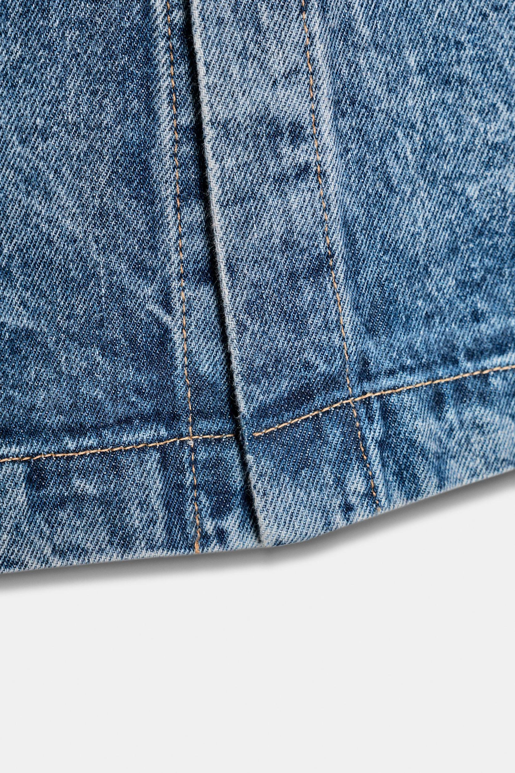 ZW COLLECTION DENIM MIDI SKIRT Product Image