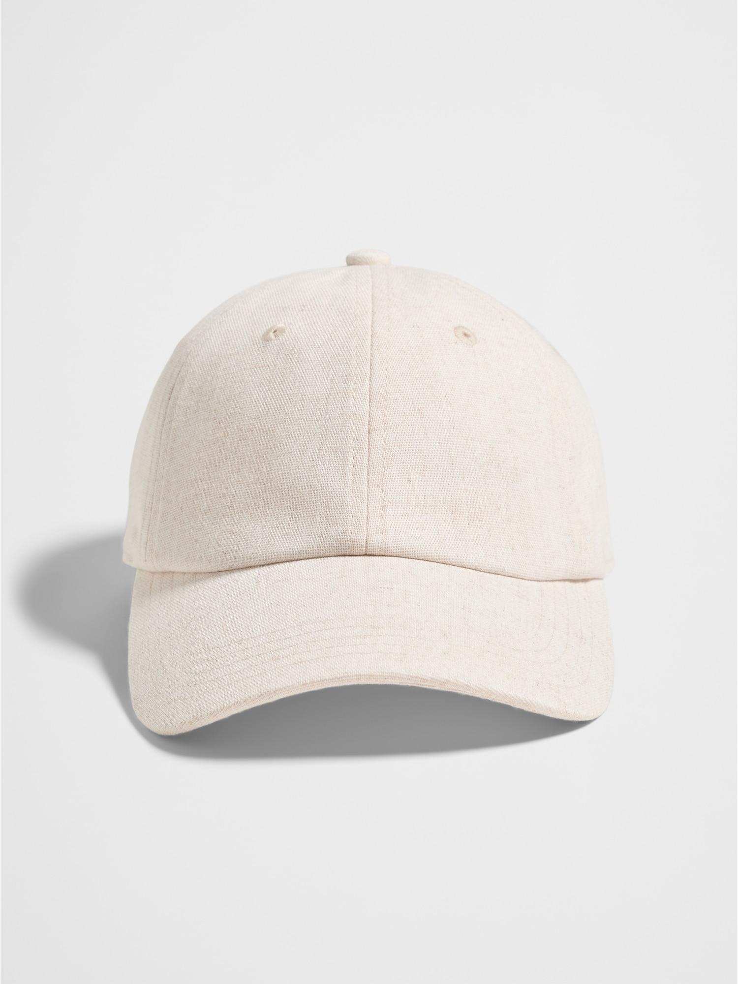 Linen-Blend Baseball Cap Product Image