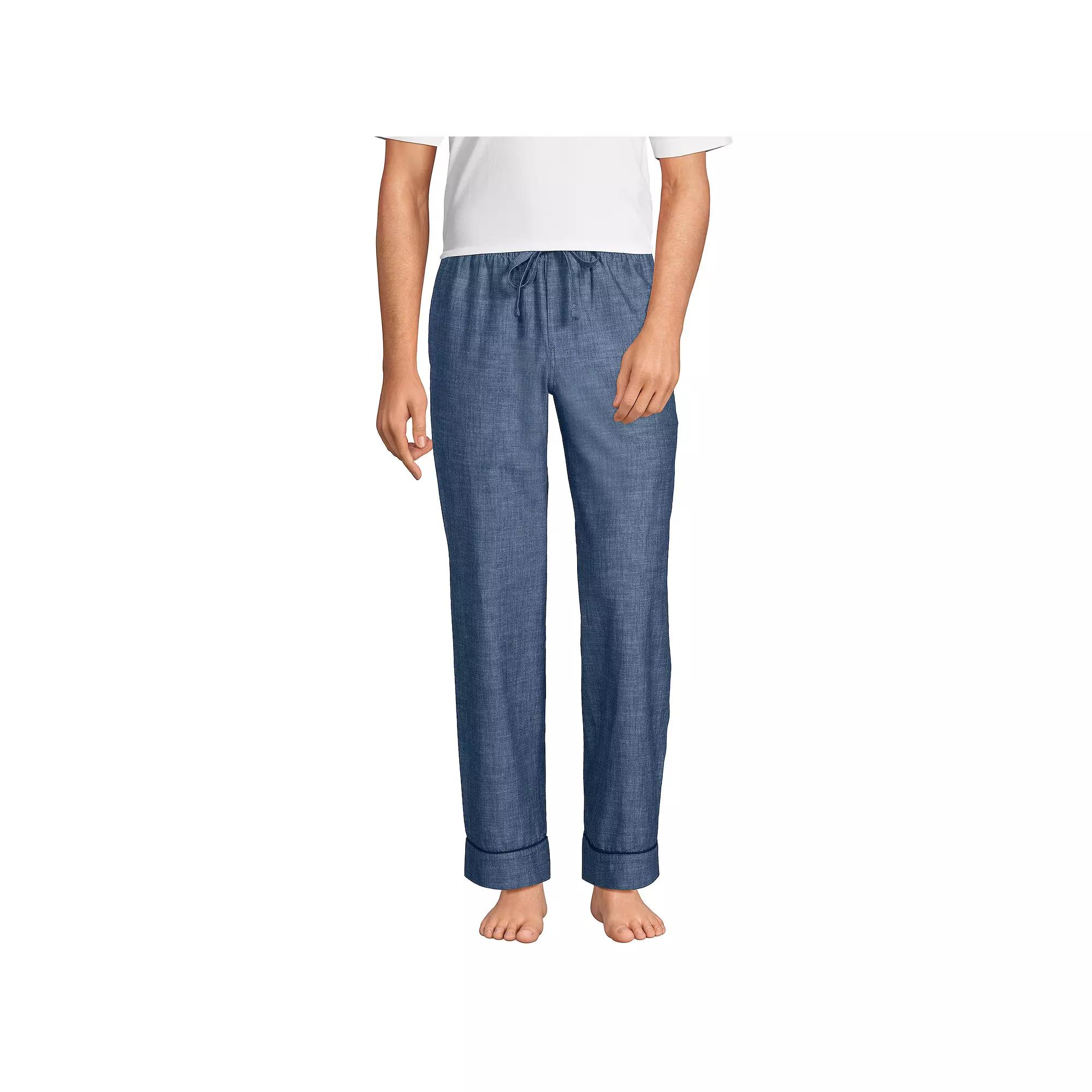 Men's Lands' End Essential Pajama Pants,  Product Image