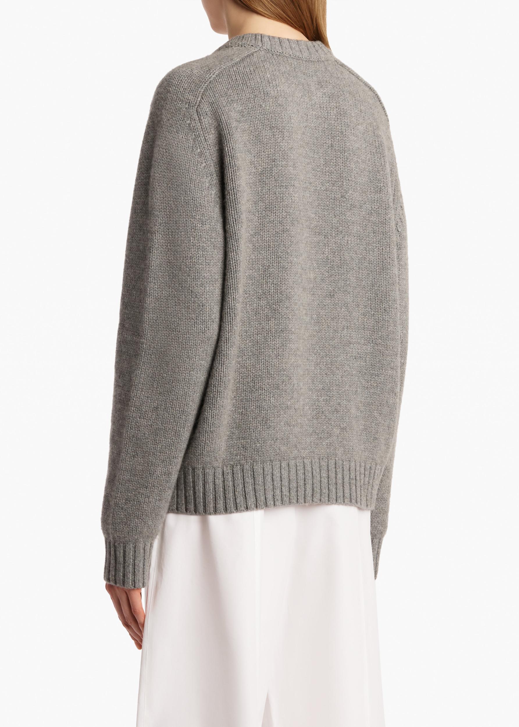 Mae Sweater in Warm Grey Product Image