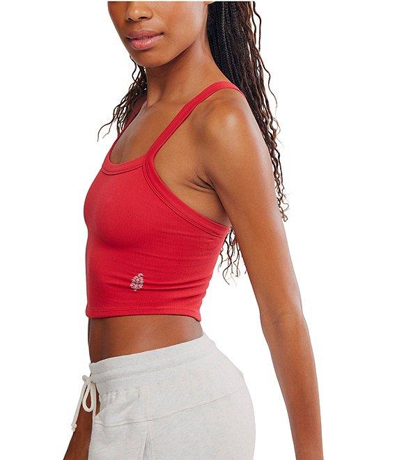 Free People FP Movement All Clear Solid Scoop Neckline Sleeveless Cami Product Image