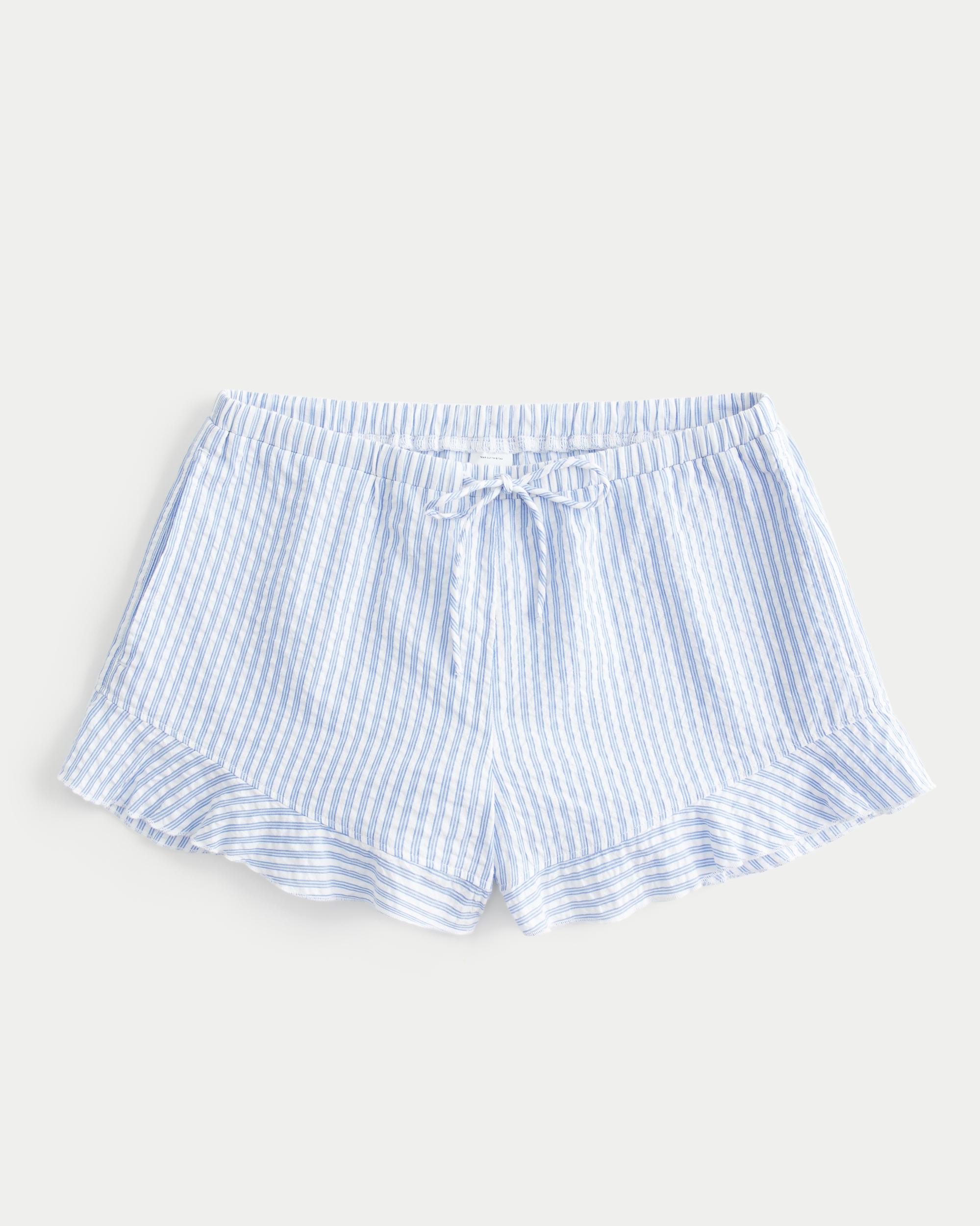 Seersucker Sleep Shorts Product Image